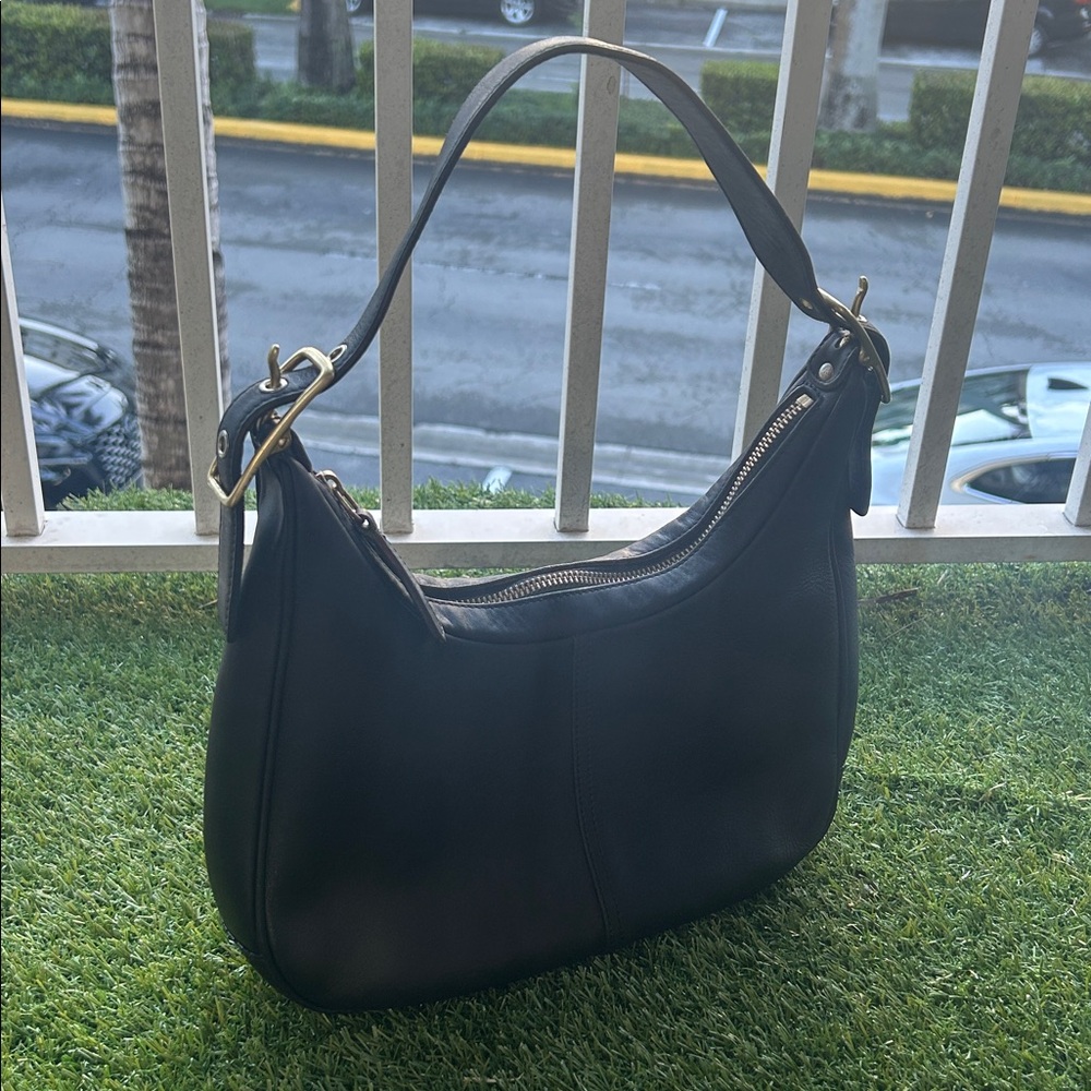 Vintage Coach Legacy West Hobo # 9342 black Y2K Trendy Shoulder Bag - Picture 2 of 12